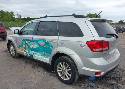 2014 Dodge Journey Sxt from USA, damaged, VIN 3C4PDDBG1ET113079